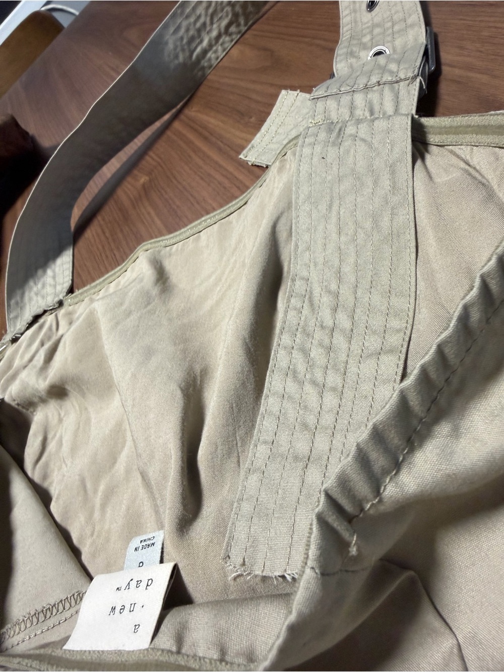 A New Day Pleated Long Dress With Pockets - Picture 7 of 7